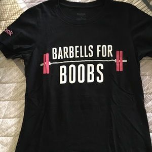 Reebok Barbells for Boobs Shirt